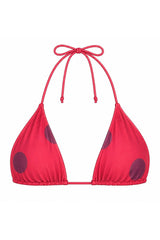 Palm Beach Polka Triangle Top